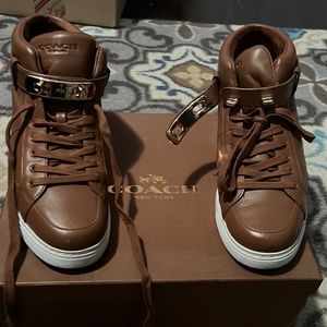 Coach hi-top sneakers